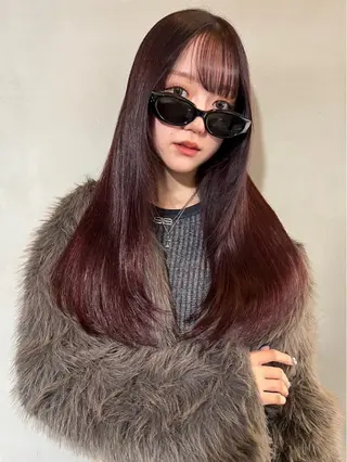 ロング 🎀ハイトーン カラー/宮澤 希🎀のヘアスタイル