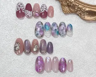 ネイル Lila Nail 藤野のネイルデザイン