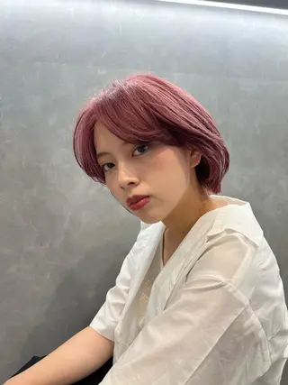 ショート 吉田有里🔸 カラーリスト🔸鎌倉のヘアスタイル