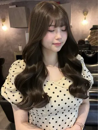 ロング カラー 🍒さき🍒大宮/ 透明感カラーのヘアスタイル