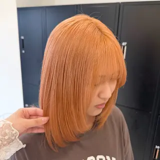 ミディアム カラー ciate山口 / Saraのヘアスタイル