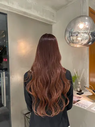 ロング カラー porto まなみのヘアスタイル