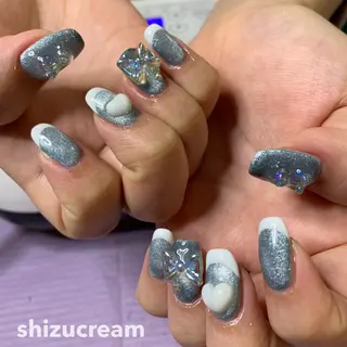 ネイル shizucream 痛デコネイル専門のネイルデザイン