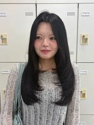 ロング カラー mary💋寒色 カラー/layerのヘアスタイル