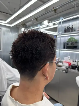 メンズ 菅 桜介のヘアスタイル
