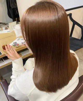 ミディアム ARCHE 心斎橋 常塚のヘアスタイル
