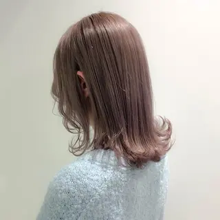 ミディアム カラー エフェクトブリーチ 🌟前澤啓太朗のヘアスタイル