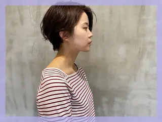ショート パーマ ill副店長 立和田純也のヘアスタイル