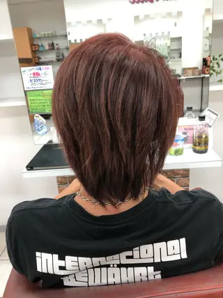 ショート カラー 海外デザイン好きな方 滝沢錬平のヘアスタイル