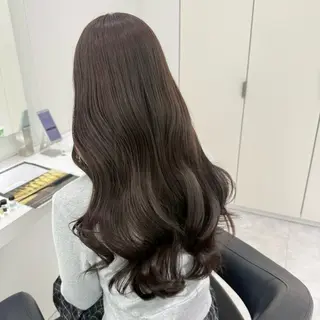 カラー 🤍ブリーチなし ブラウンhimi🤍のヘアスタイル