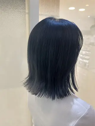 ミディアム 縮毛矯正/髪質改善/ 艶髪ササキナツミのヘアスタイル