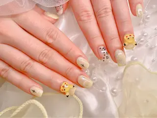 ネイル ゆりか joieange福島のネイルデザイン