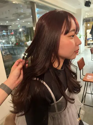 ロング カラー Dreap natsukiのヘアスタイル