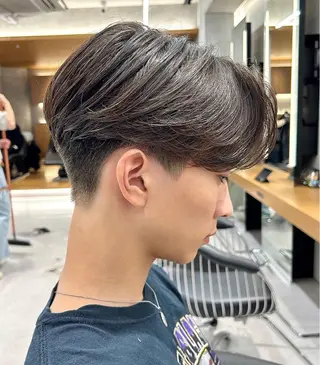 パーマ メンズ 永島 諒のヘアスタイル