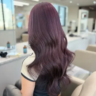 ロング カラー ハイトーン/モテ髪 🎀hina🎀のヘアスタイル