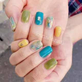 ネイル 地爪育成💅 kanaoanailのネイルデザイン