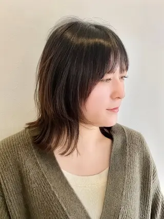 ミディアム 落合孝臣/新潟駅南 /髪質改善のヘアスタイル