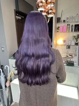 ロング カラー AYAKASA 暖色カラー/レイヤーのヘアスタイル