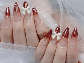 ネイル momoka デザイン長さだしのネイルデザイン