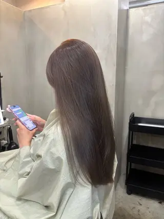 ロング カラー 中園康 /カラー/ブリーチのヘアスタイル