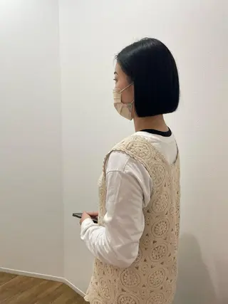 ショート 山本 愛永のヘアスタイル