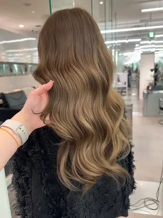 ロング カラー ボブ.透明感カラー 特化/Aika🎀のヘアスタイル