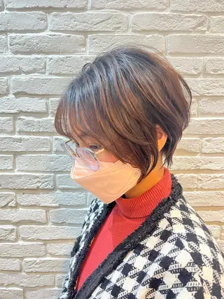 ショート 襟足でお悩みの方✂︎ くびれ職人ハシモトのヘアスタイル