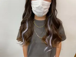 ロング 横路 めぐみのヘアスタイル