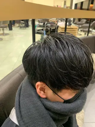 メンズ レイヤーカット メンズカット坂本翔のヘアスタイル