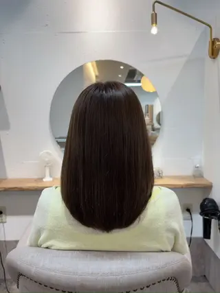 ミディアム カラー Shino シノのヘアスタイル