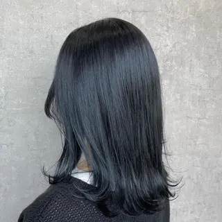 ミディアム カラー パーマ ヘアアレンジ 🤍透明感カラー🤍 Ryujiのヘアスタイル
