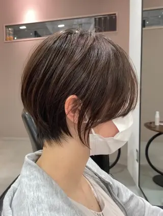 ショート 中江 翔のヘアスタイル
