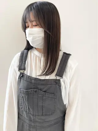 セミロング MYRTLE TSUNODAのヘアスタイル