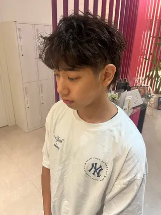 ショート メンズ MAO カラーモデル募集中のヘアスタイル