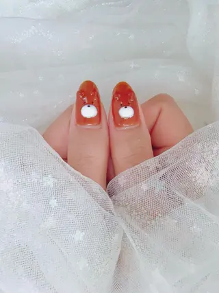 ミディアム ヘイシ ユウカのネイルデザイン