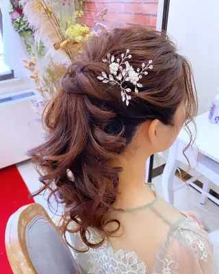ヘアアレンジ ヘアセットサロン ココのヘアスタイル