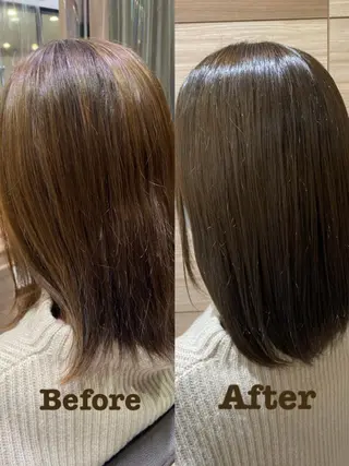 セミロング カラー メンズカット ✂️あいのヘアスタイル