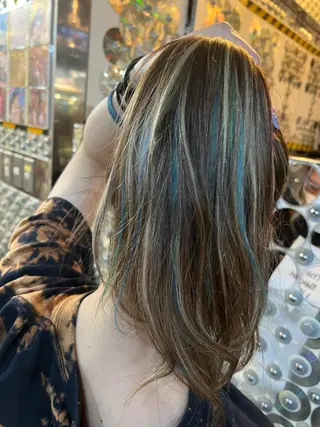 ミディアム カラー ヘアアレンジ KOYA コヤのヘアスタイル