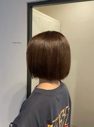 ショート カラー 神田 優愛のヘアスタイル