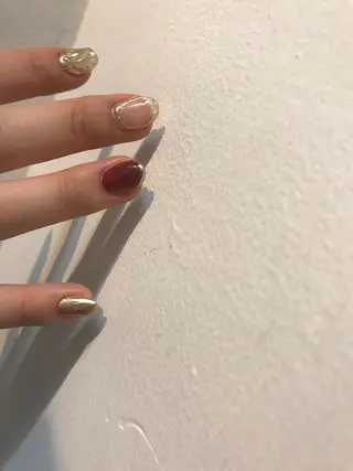 パーマ emunail あやかのネイルデザイン