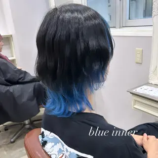 カラー メンズ りん🧸透明感カラ ー/ヘアアレンジのヘアスタイル