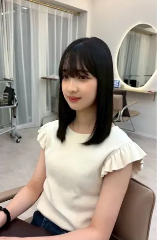 ミディアム 大宮LINKTH/ nanaのヘアスタイル