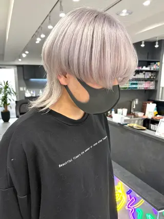 カラー メンズ ブリーチ/パーマ特化 / Miyuki🎨のヘアスタイル