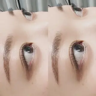マツエク・マツパ ロレインブロウ AYUのマツエク・マツパデザイン