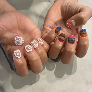 ネイル 鎌田 玲奈のネイルデザイン