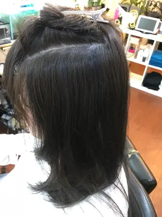 ロング カラー 大山 雅矢のヘアスタイル