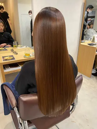 ロング ARCHE 心斎橋 常塚のヘアスタイル
