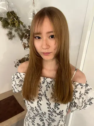 カラー かがやしづ ⭐️カラーモデルのヘアスタイル