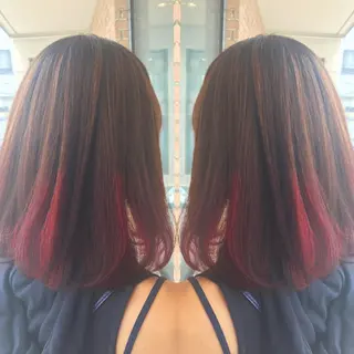 ショート カラー パーマ ヘアアレンジ メンズ キッズ ネイル マツエク・マツパ サロンドミルク 渋谷高比良のヘアスタイル