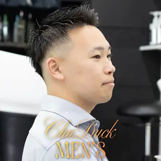ショート メンズ フェード×メンズ カット｜SHOTAのヘアスタイル